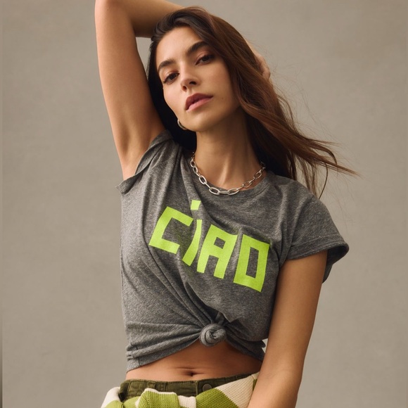 Clare V. Ciao Classic Tee - NWT - Picture 1 of 9